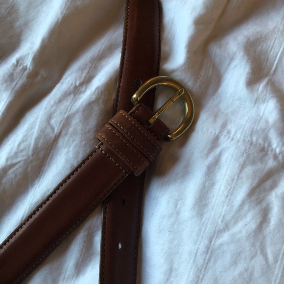 Authentic Coach Tan Leather Belt - Picture 2 of 3